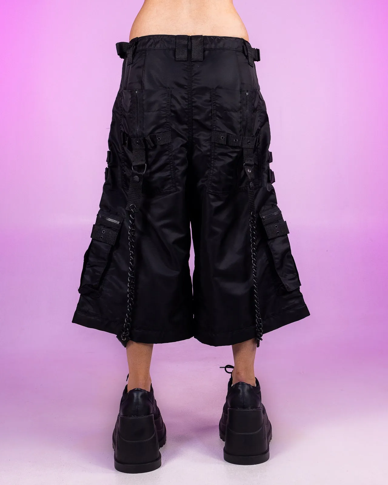 Tripp NYC Zip-Off Black Space Out Pants