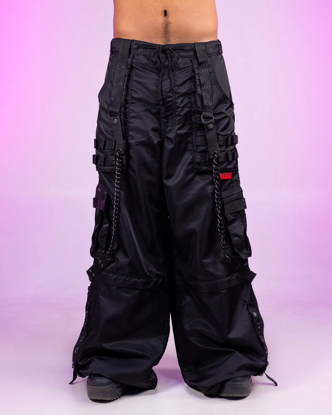 Tripp NYC Zip-Off Black Space Out Pants