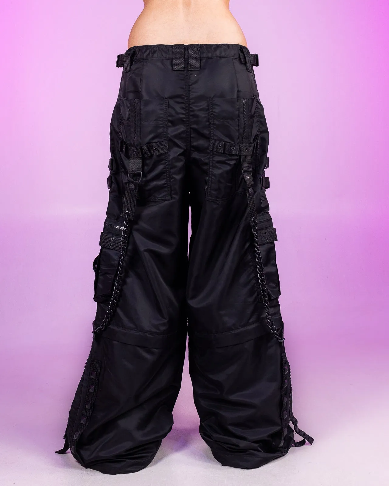 Tripp NYC Zip-Off Black Space Out Pants