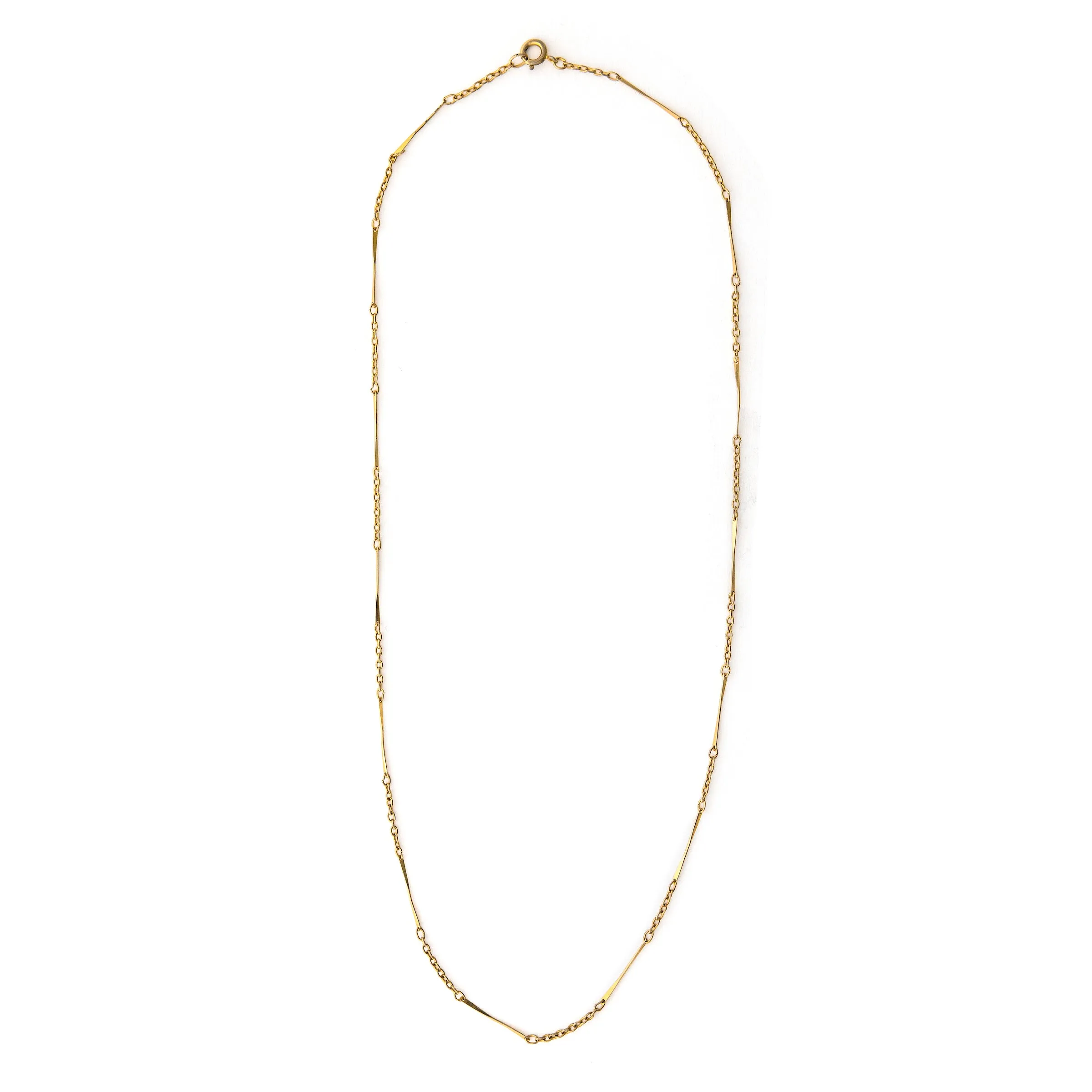 Twisted Bar Link Vintage Chain