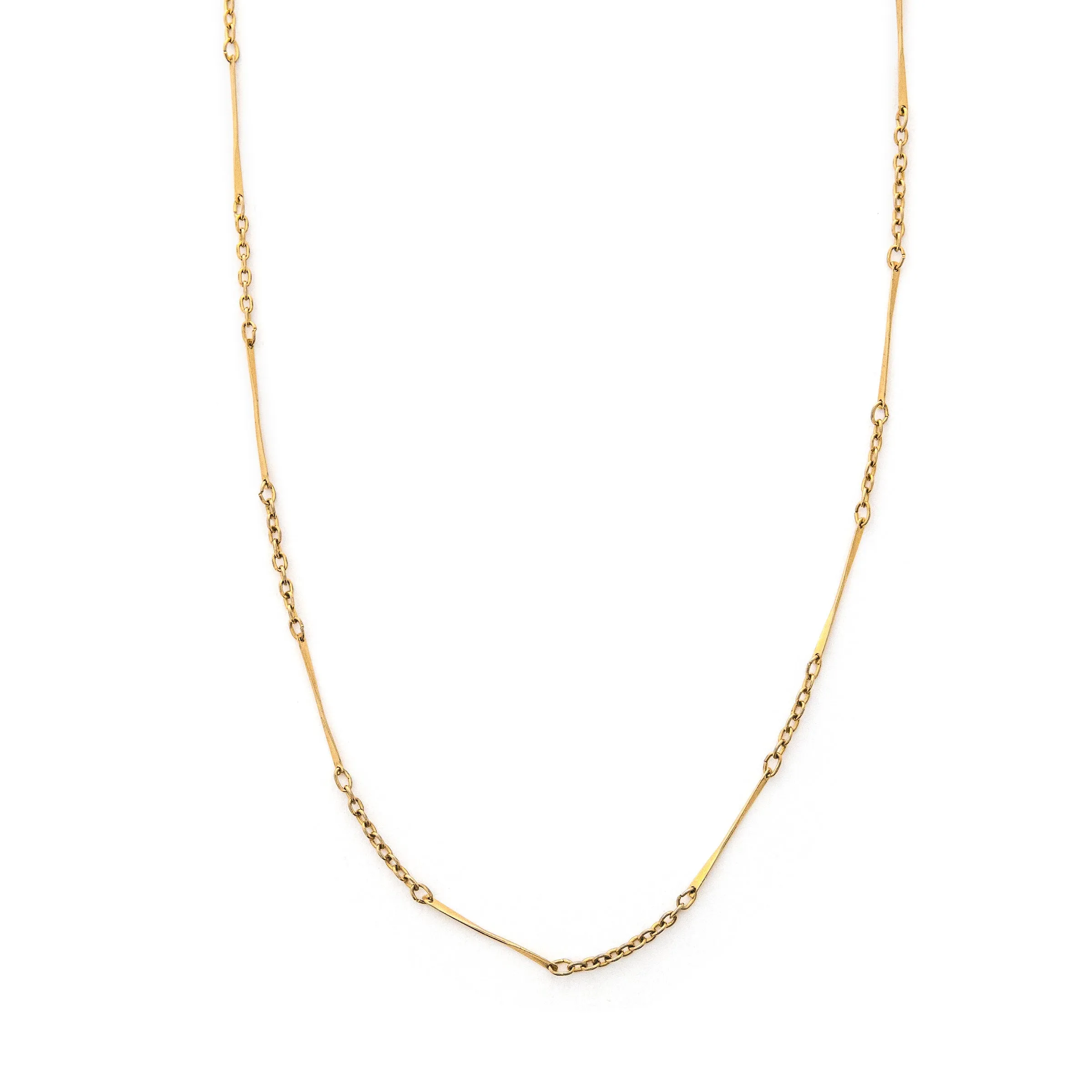 Twisted Bar Link Vintage Chain