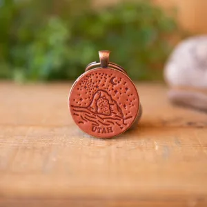 Utah Night Sky Keychain
