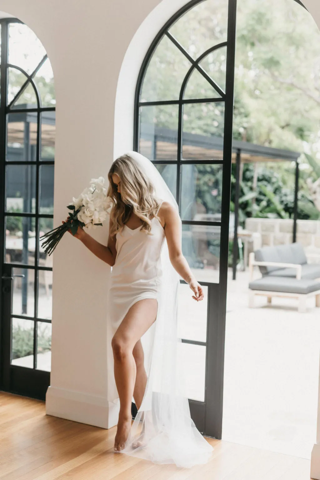 Valentine Satin Maxi Slip