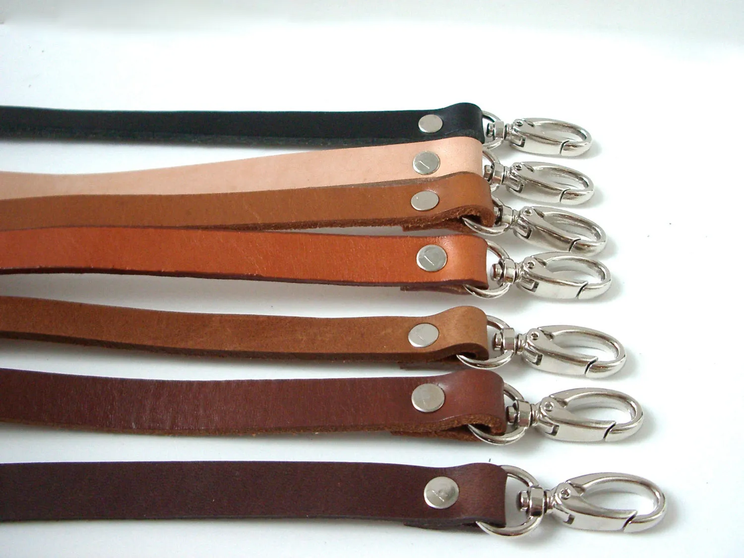 Valet Style Keychains, Leather Key Chains for Men or Women