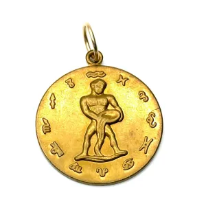 Vintage 1970s Aquarius Charm