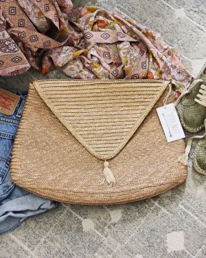 Vintage 70's Oversized Clutch