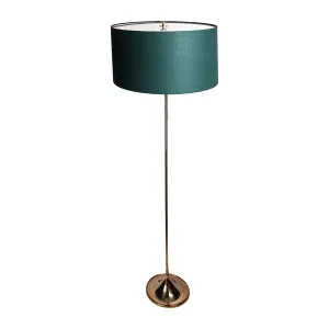 Vintage Brass Floor Lamps of Bergbom 1960s