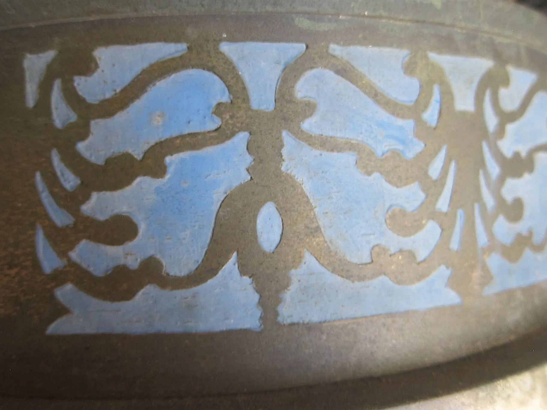Vintage Brass Round Ceiling Chandelier