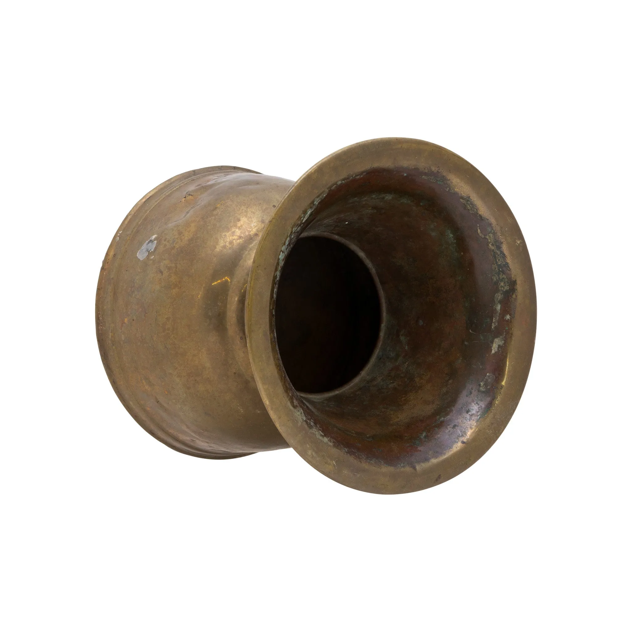 Vintage Brass Spittoon