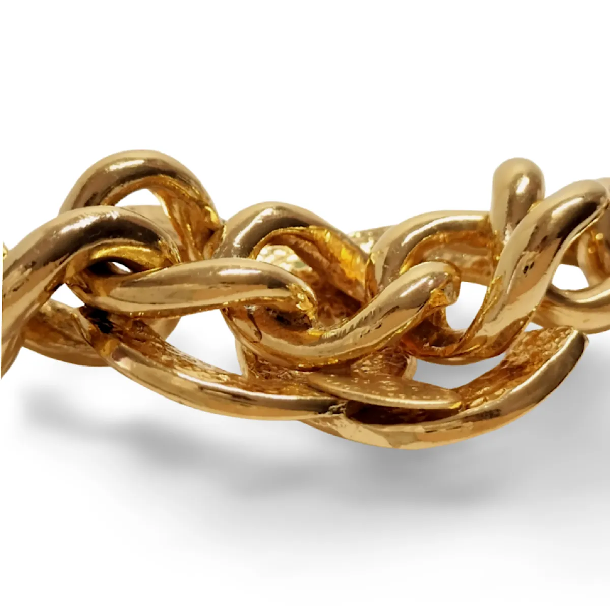Vintage Chanel chain bracelet with large CC mark. Must have gorgeous jewelry. 061217ac4