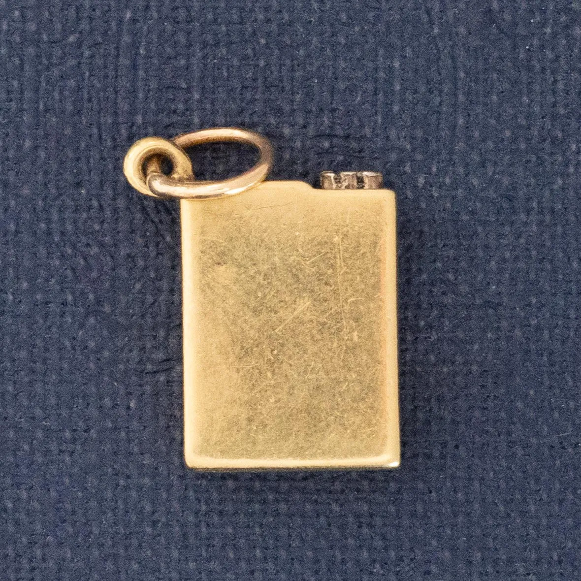 Vintage Enamel Chesterfield Cigarette Box Charm