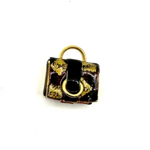 Vintage Enameled Suitcase