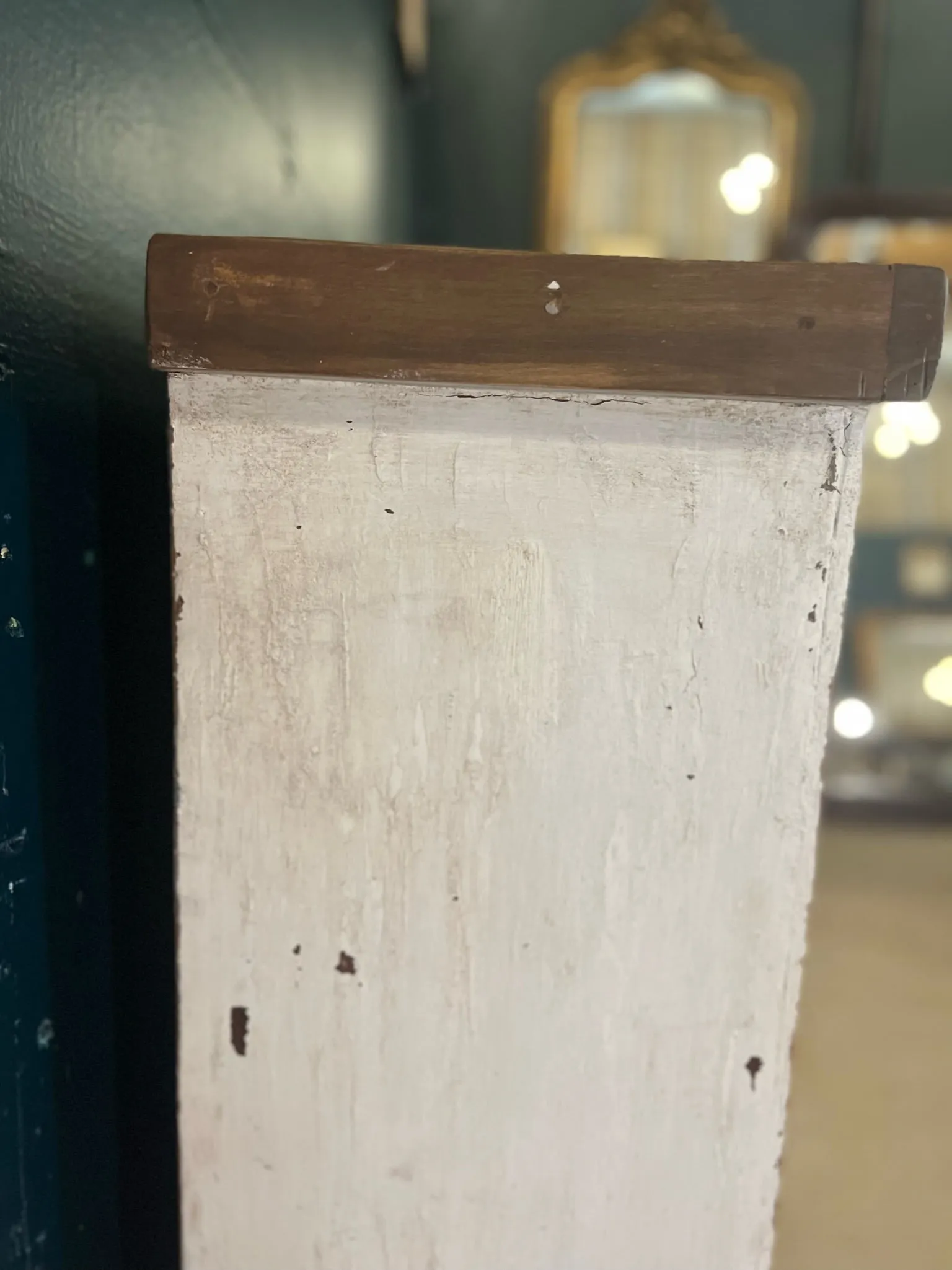 Vintage French Apothecary Console Cabinet