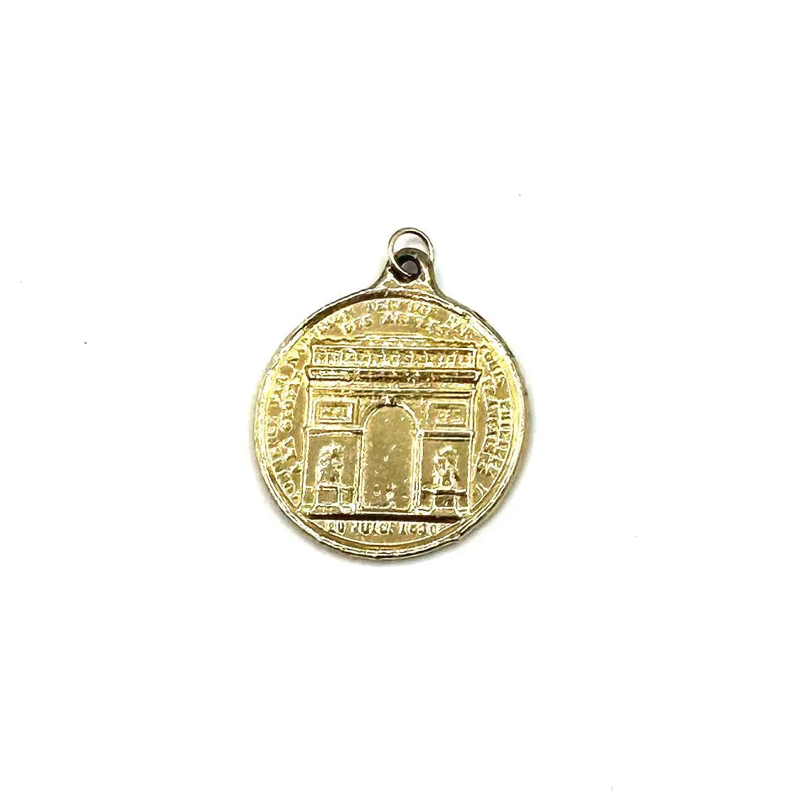 Vintage French Coin Charm