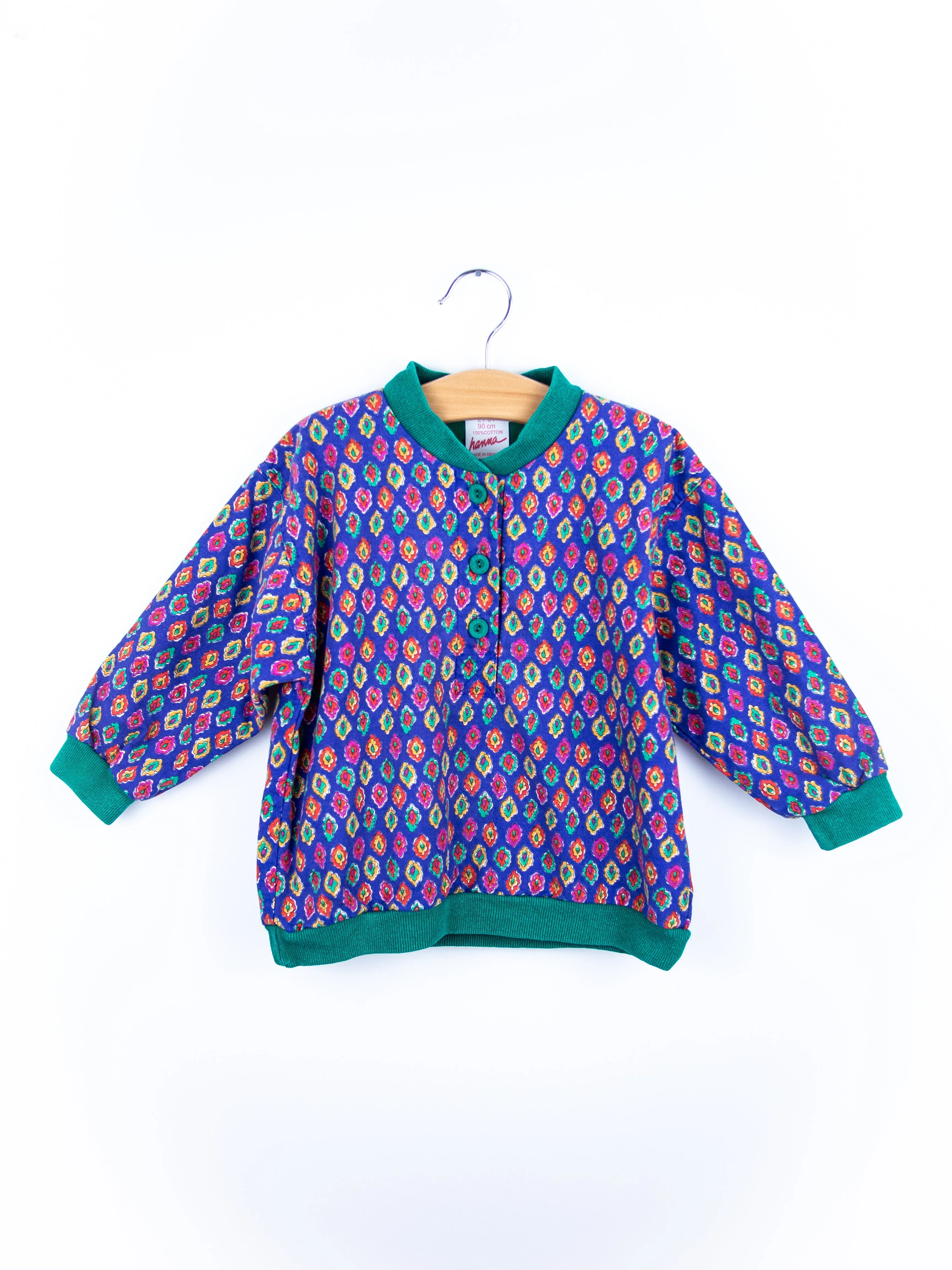 Vintage Geometric Block Print Two Piece - Age 2-3 years