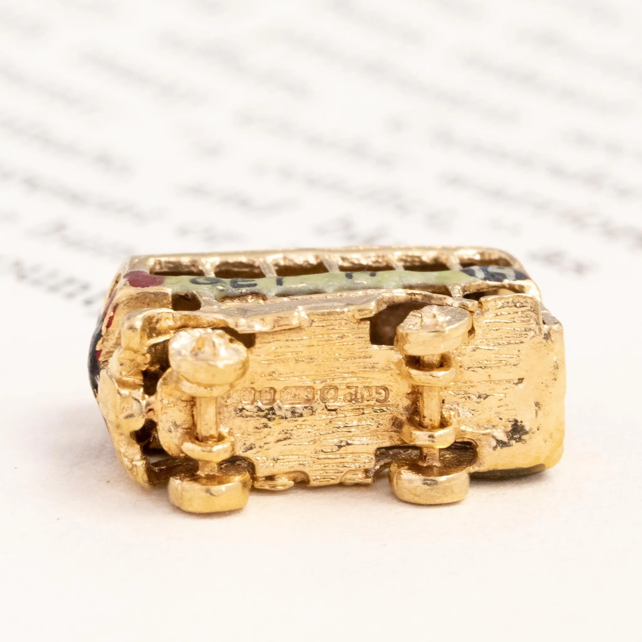 Vintage Harrods Bus Charm