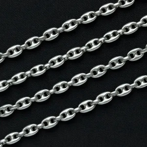 Vintage Italian Sterling Silver 38" Chain