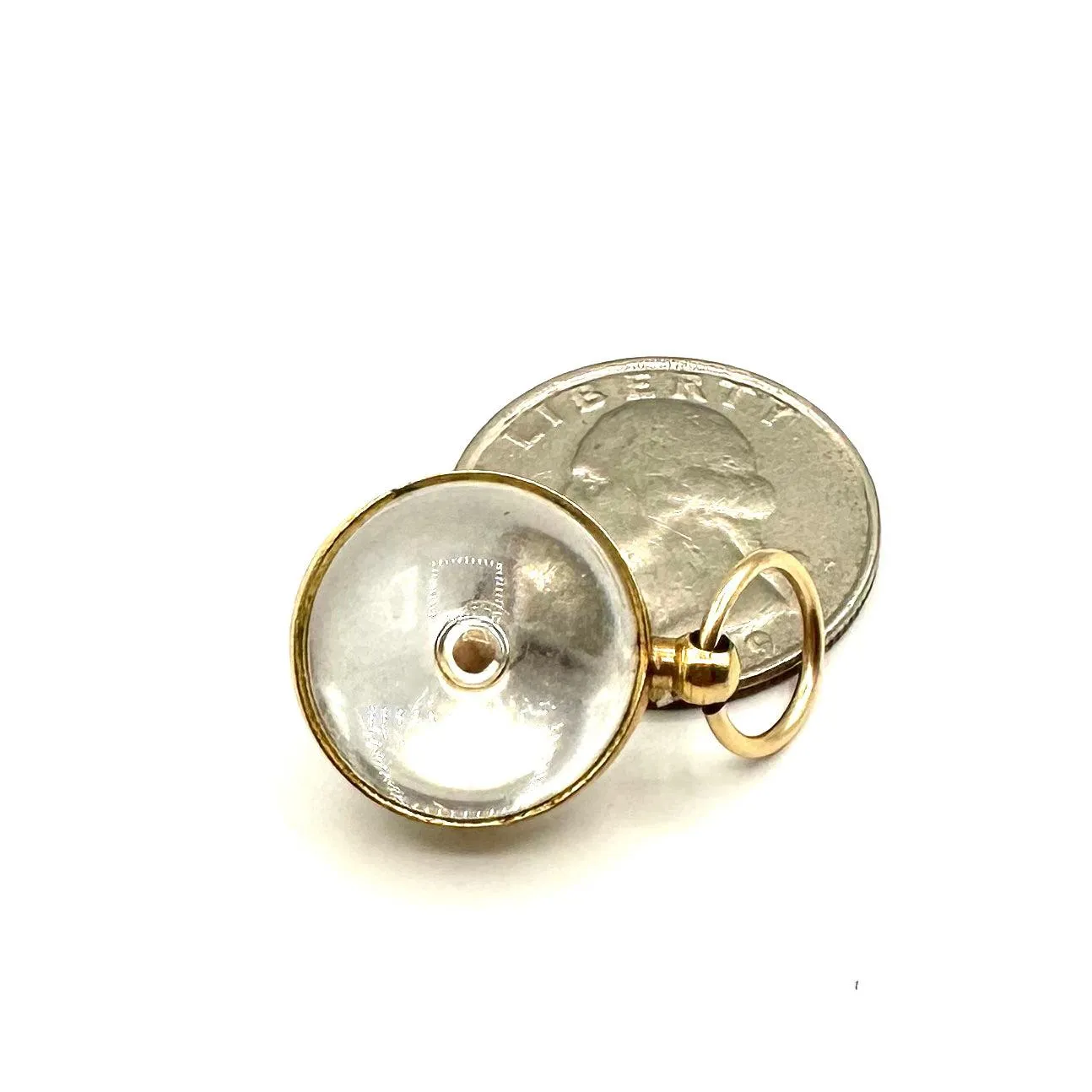 Vintage Lucite Mustard Seed