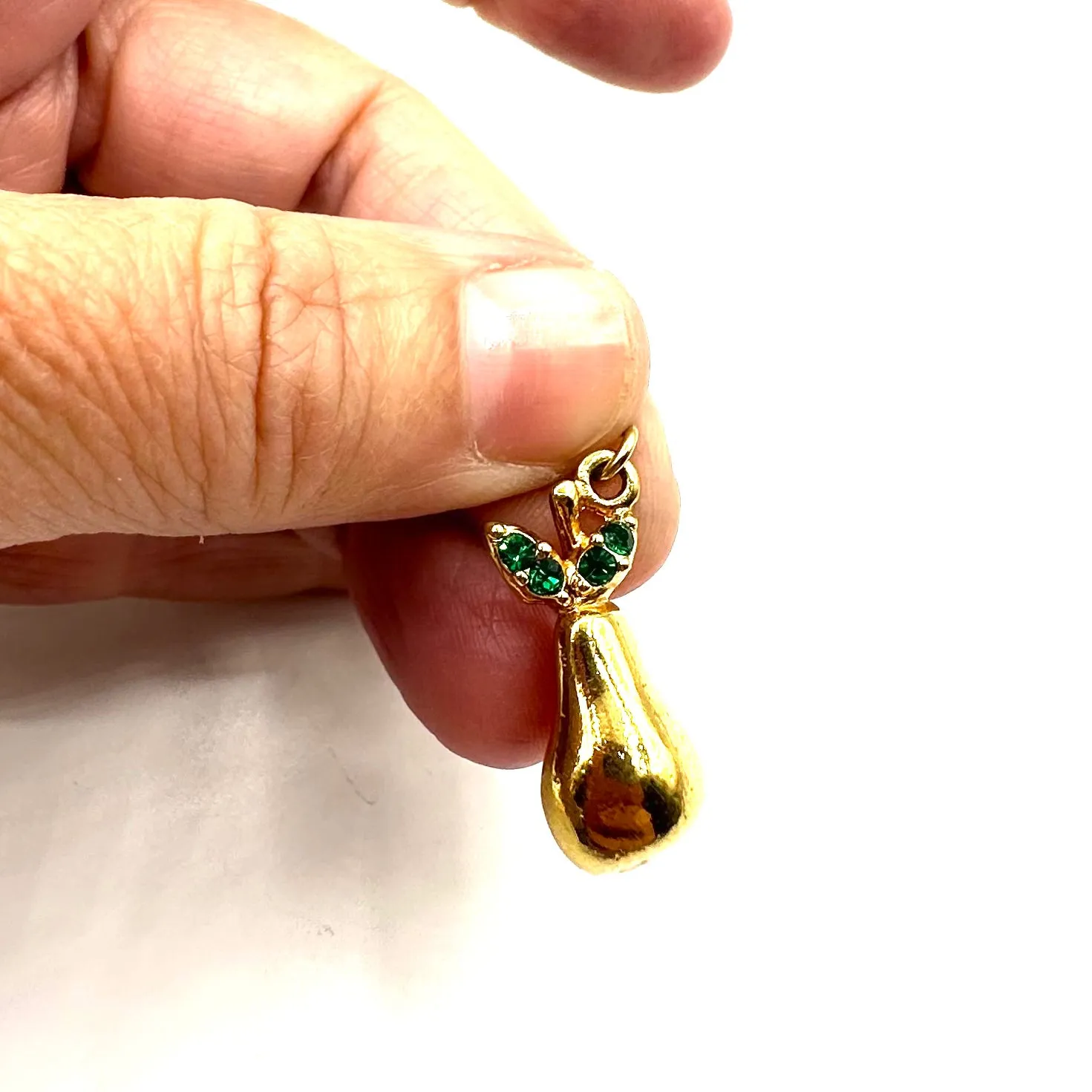 Vintage Pear Charm