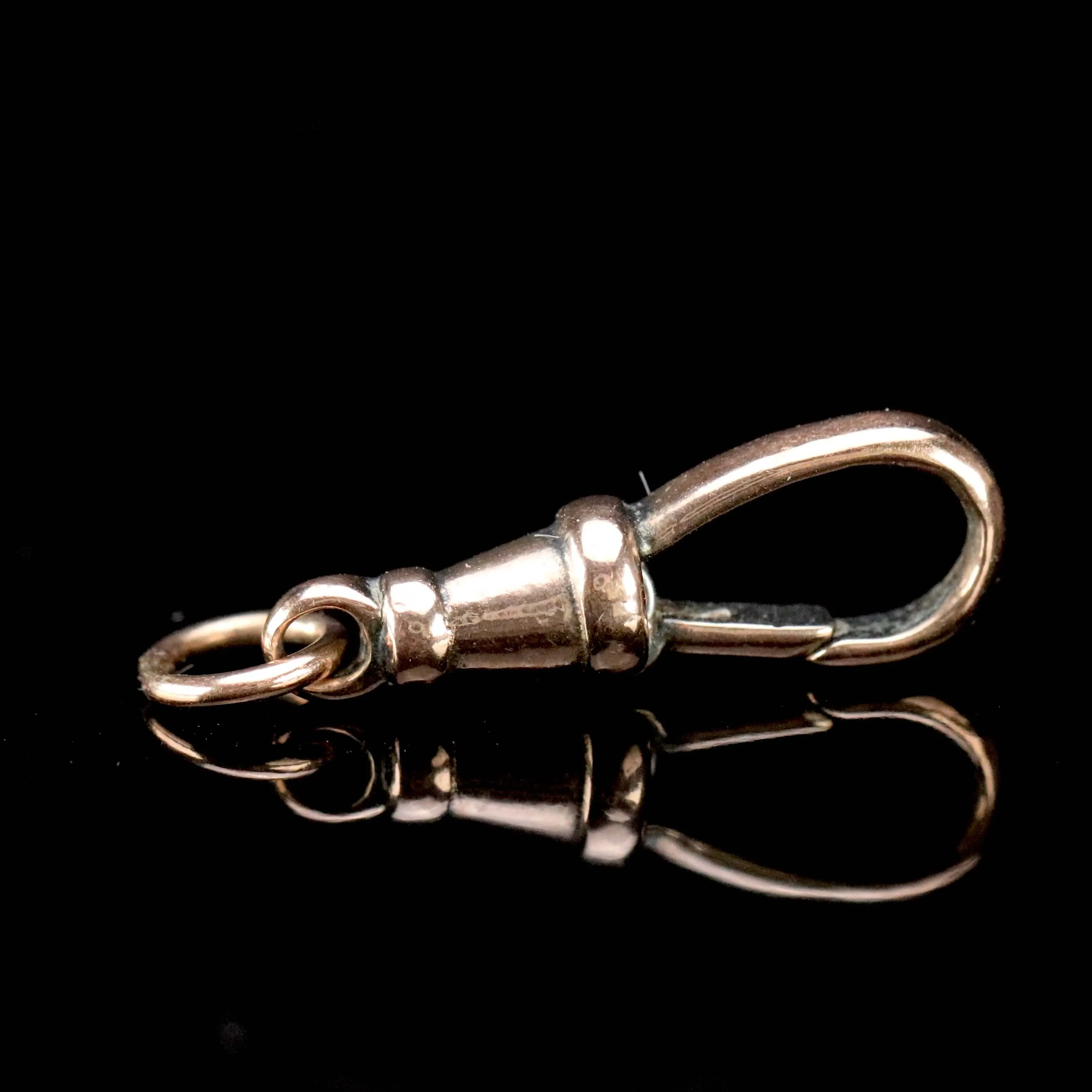 Vintage rose gold dog clip