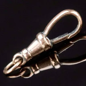 Vintage rose gold dog clip