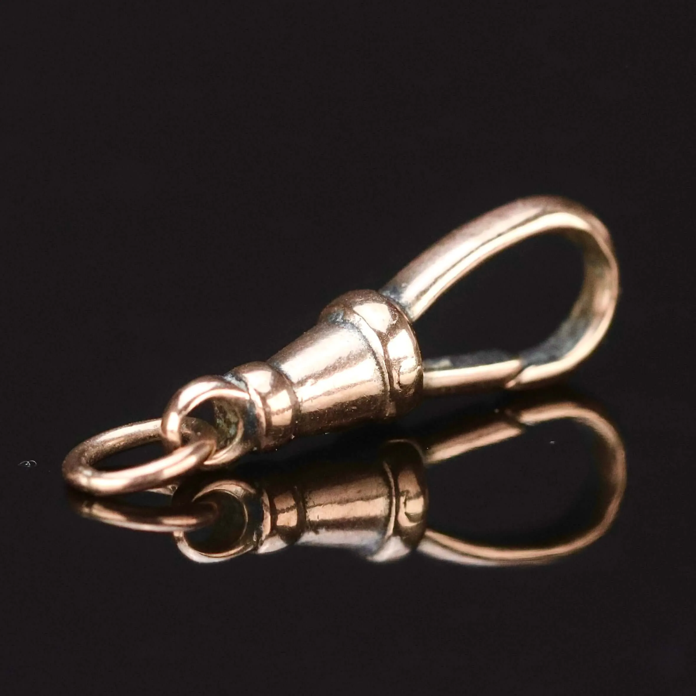 Vintage rose gold dog clip