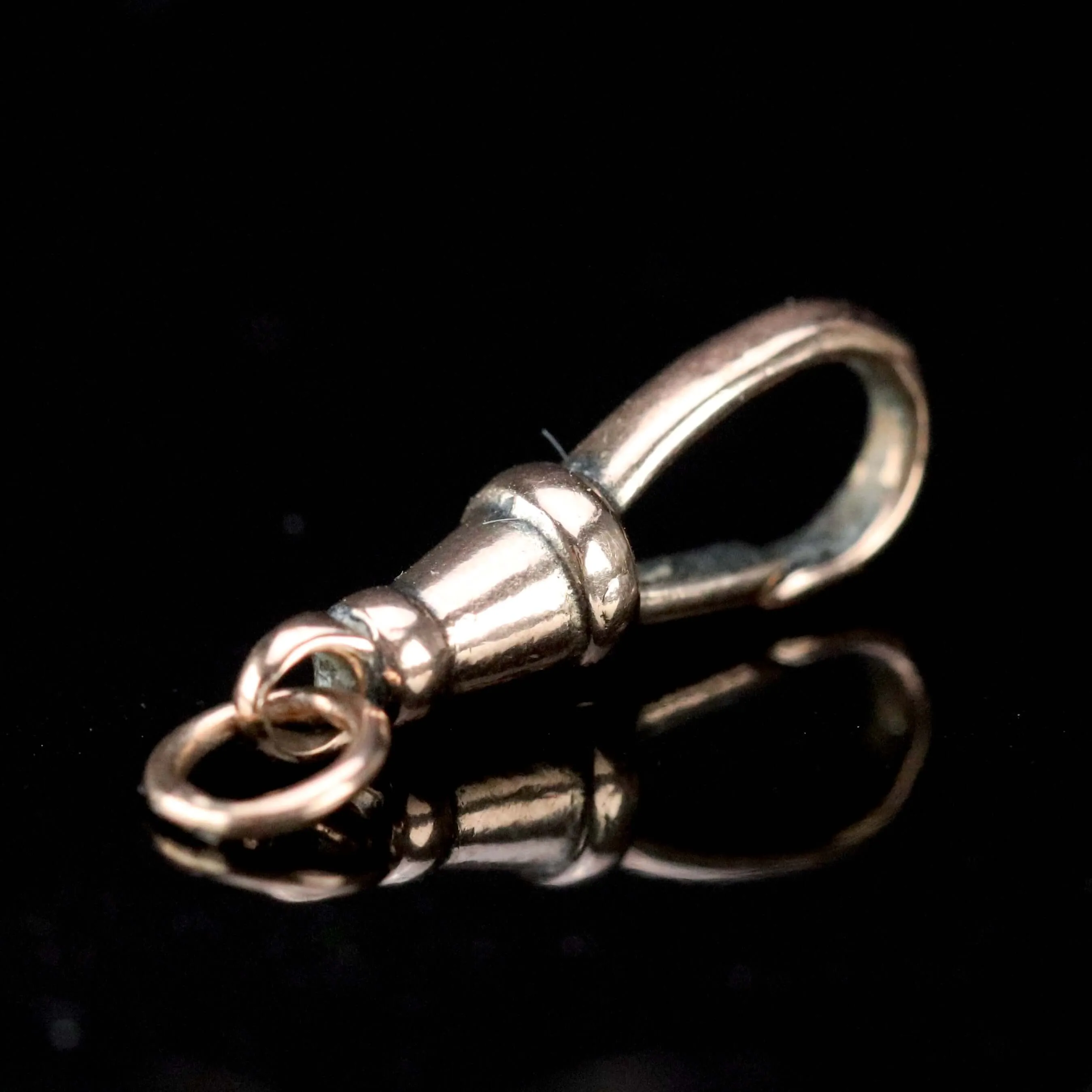 Vintage rose gold dog clip