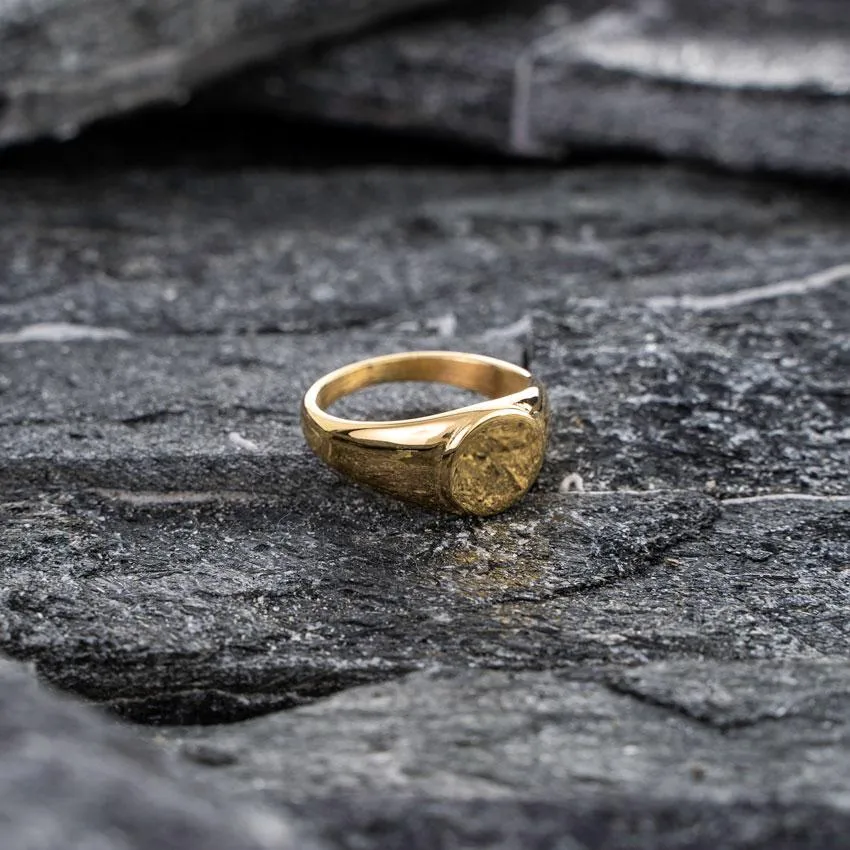 Vintage Signet Ring (24kt Gold)