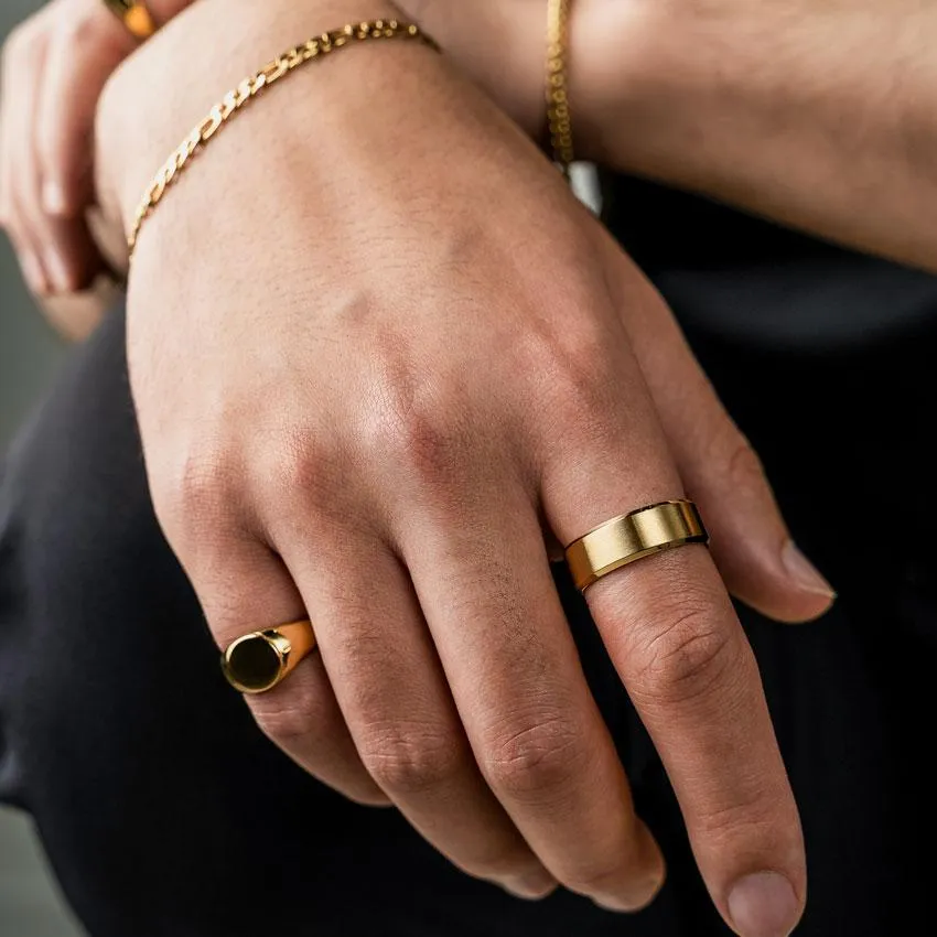 Vintage Signet Ring (24kt Gold)