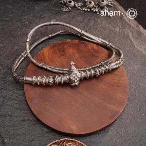 Vintage Silver Waist Belt Neckpiece