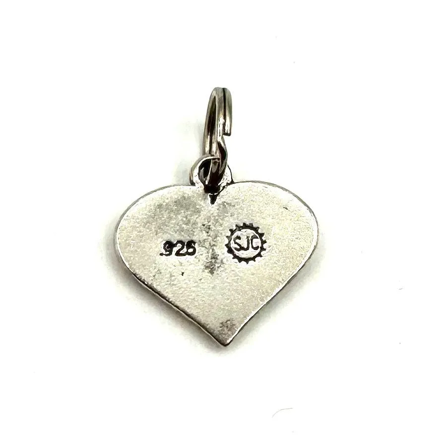 Vintage Sterling Silver Mom Charm