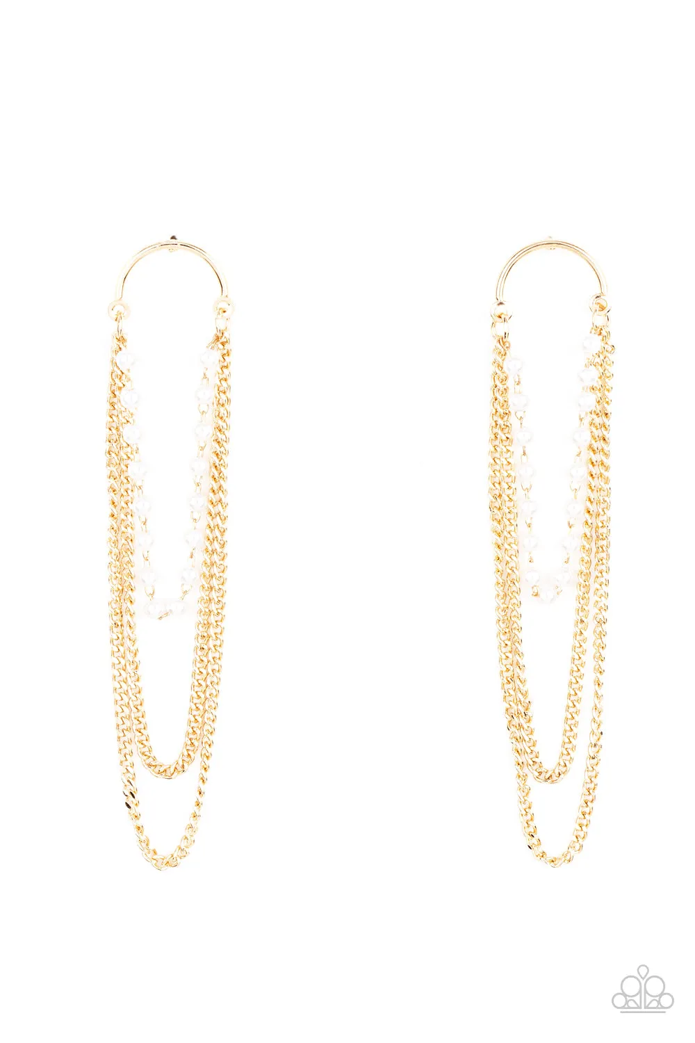 Vintage VIP - Gold Post Earring