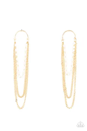 Vintage VIP - Gold Post Earring