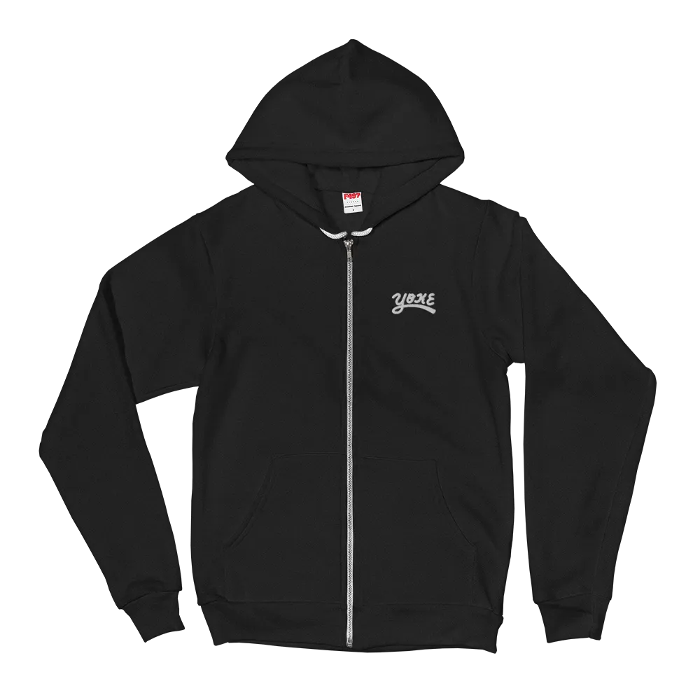 Yoke & Co. Retro Zip Up Hoodie