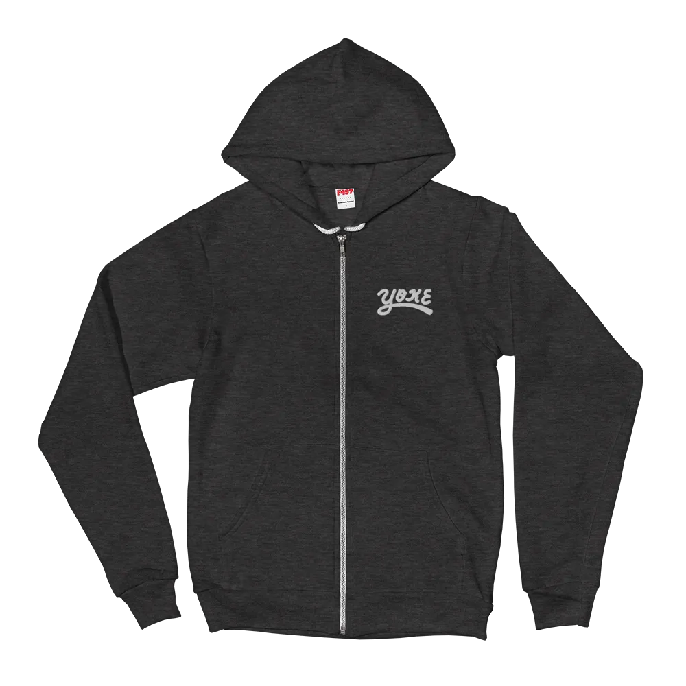 Yoke & Co. Retro Zip Up Hoodie